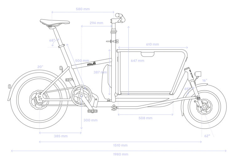 muli-cycles-dimensions muli bikes dimensions