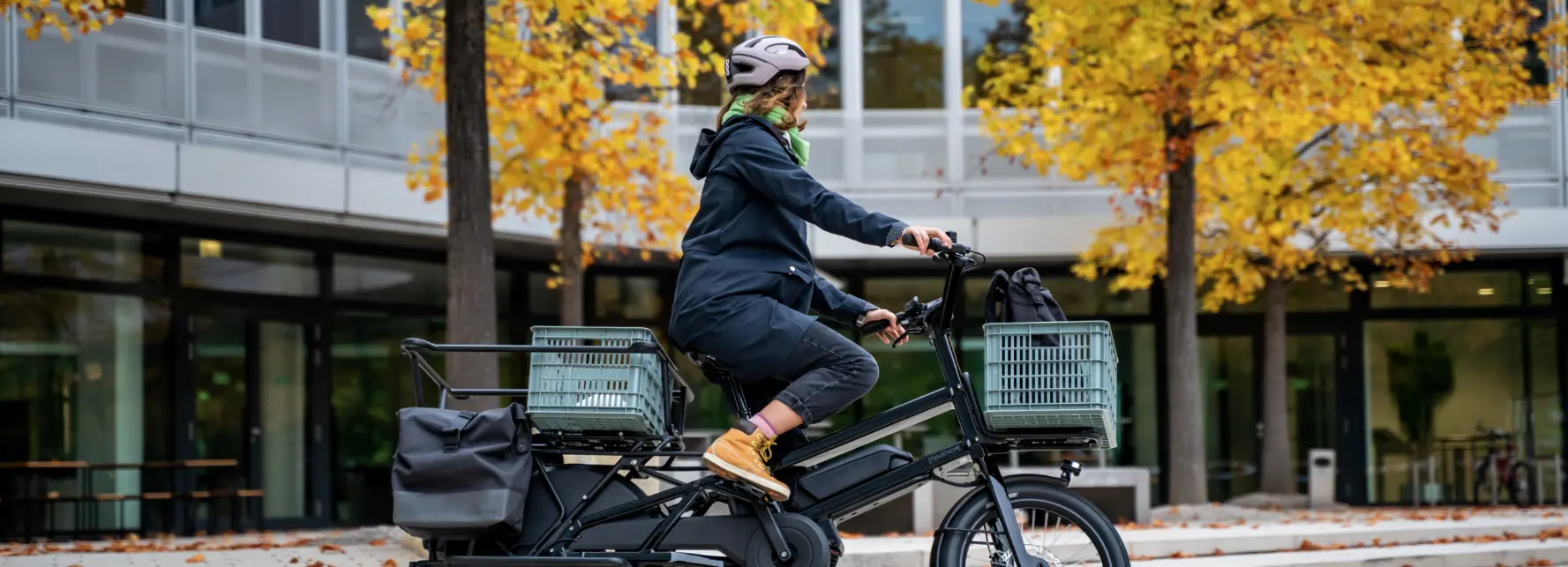 riding-e-bike-autumn riding e bike autumn